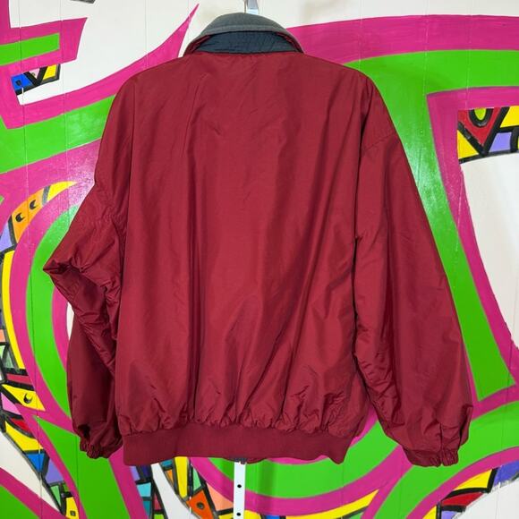 Columbia Red Jacket with Gray Fleece Lining. Size Large Men's. Excellent cond! - Picture 8 of 8